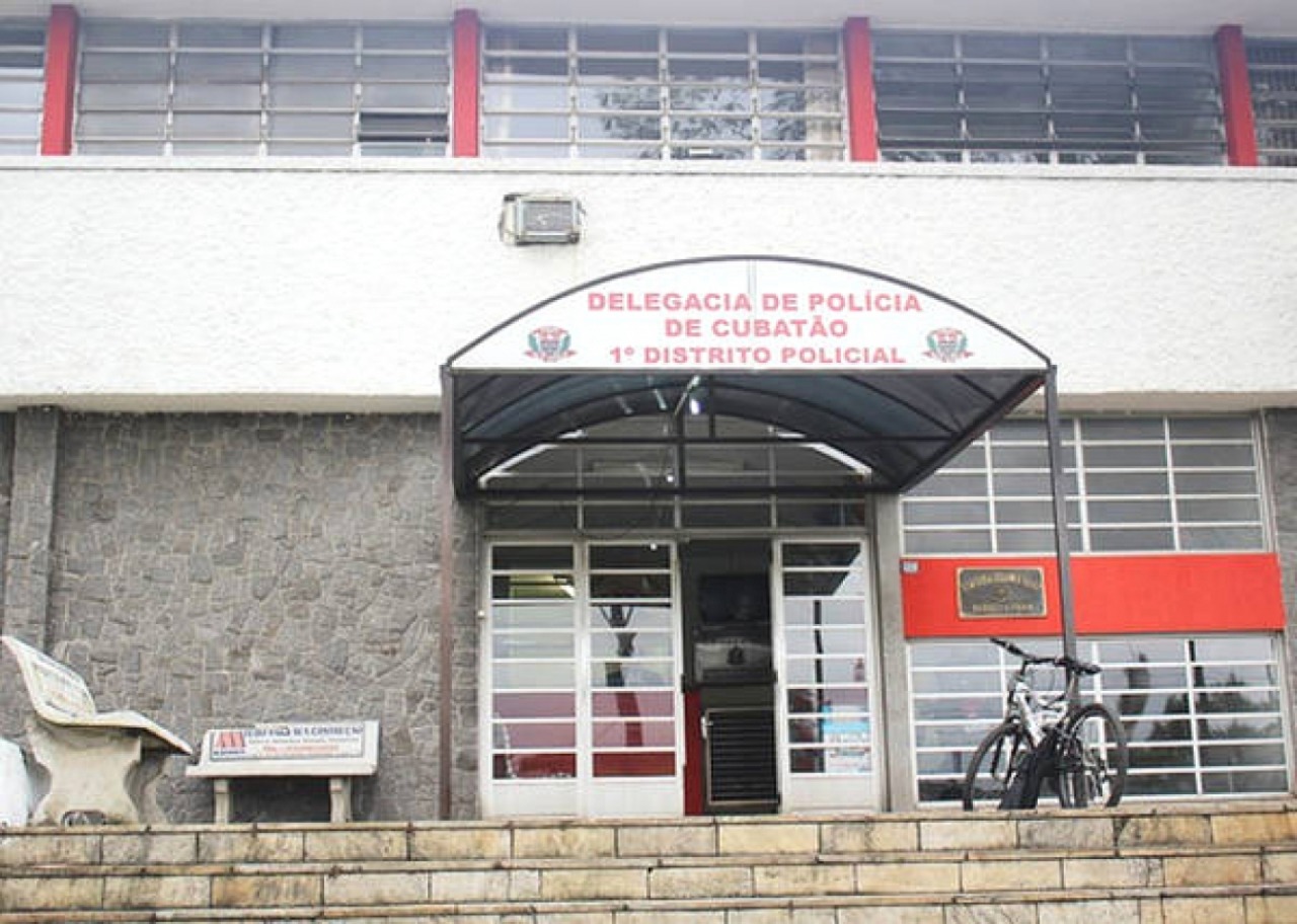 O caso foi registrado na Delegacia Sede de Cubatão