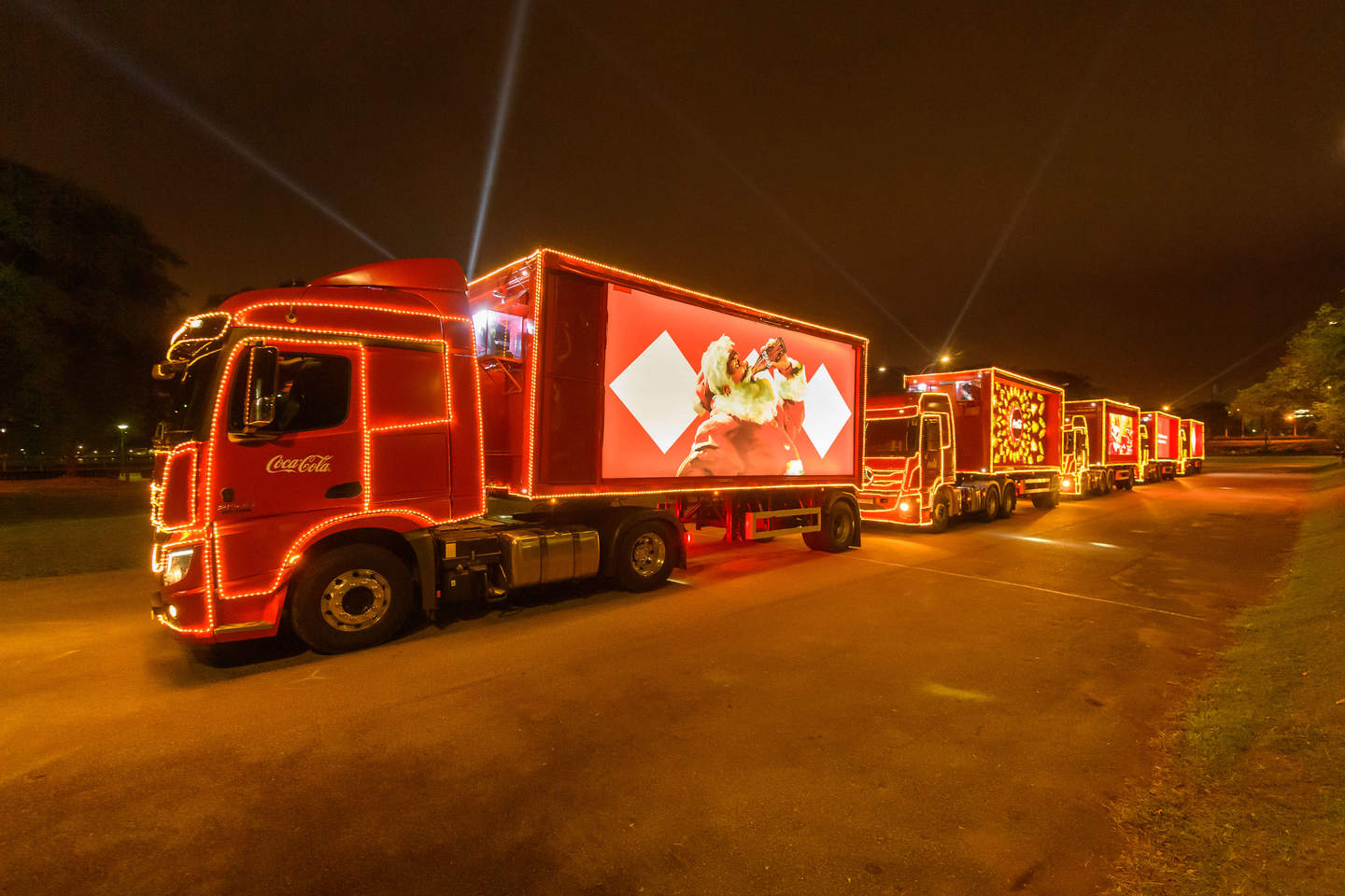 Cubatão é um dos quatro municípios da Baixada Santista que vão  contar com a tradicional "Caravana de Natal Coca-Cola"