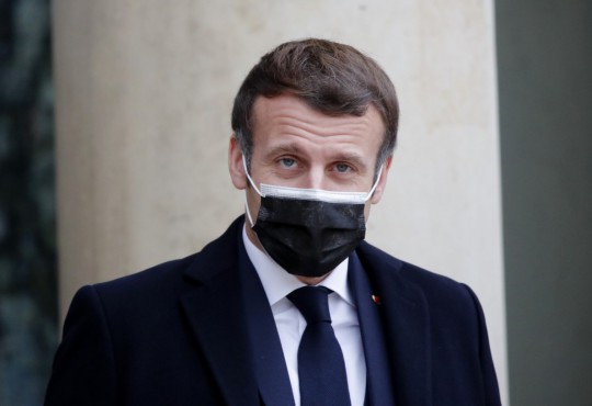 O presidente francês, Emmanuel Macron