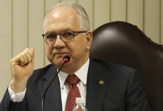 O ministro Edson Fachin, do STF (Supremo Tribunal Federal)