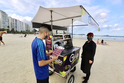 O programa oferece mil licenças temporárias para o comércio ambulante