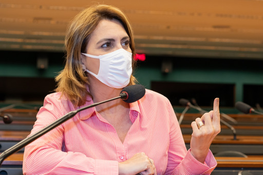 A deputada federal Rosana Valle