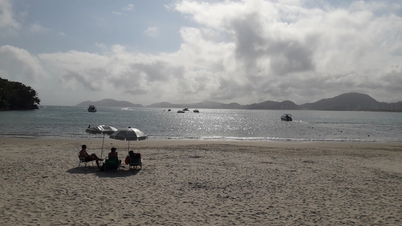Praia da Enseada, em Guarujá