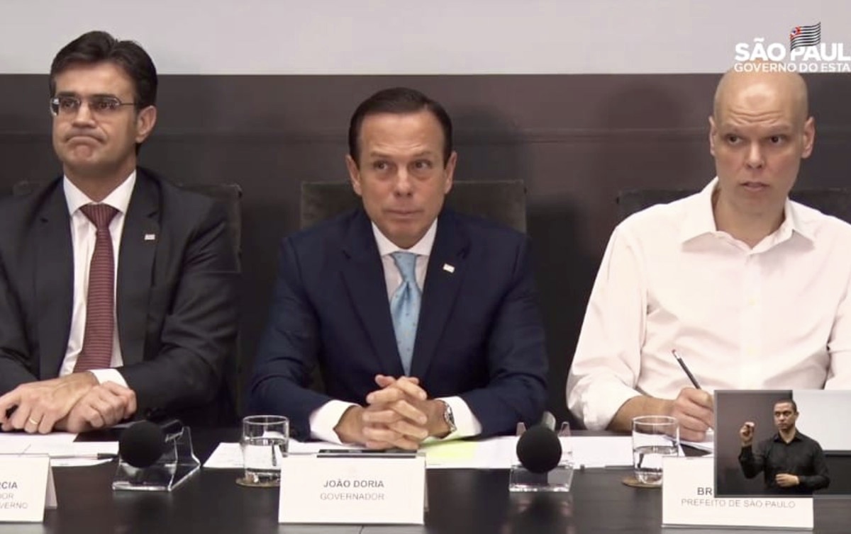 Covas e Doria já tiveram diversos momentos de discordância durante a pandemia