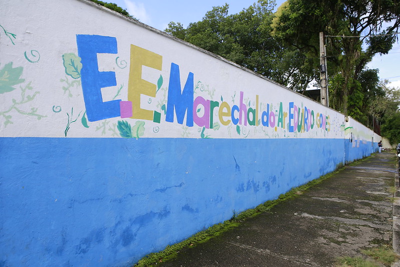 Escola estadual no estado de SP
