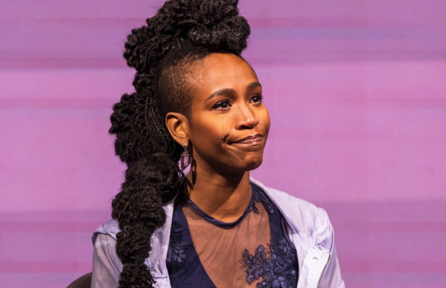 A cantora Karol Conká desabafou durante uma participação no programa 'Saia Justa'