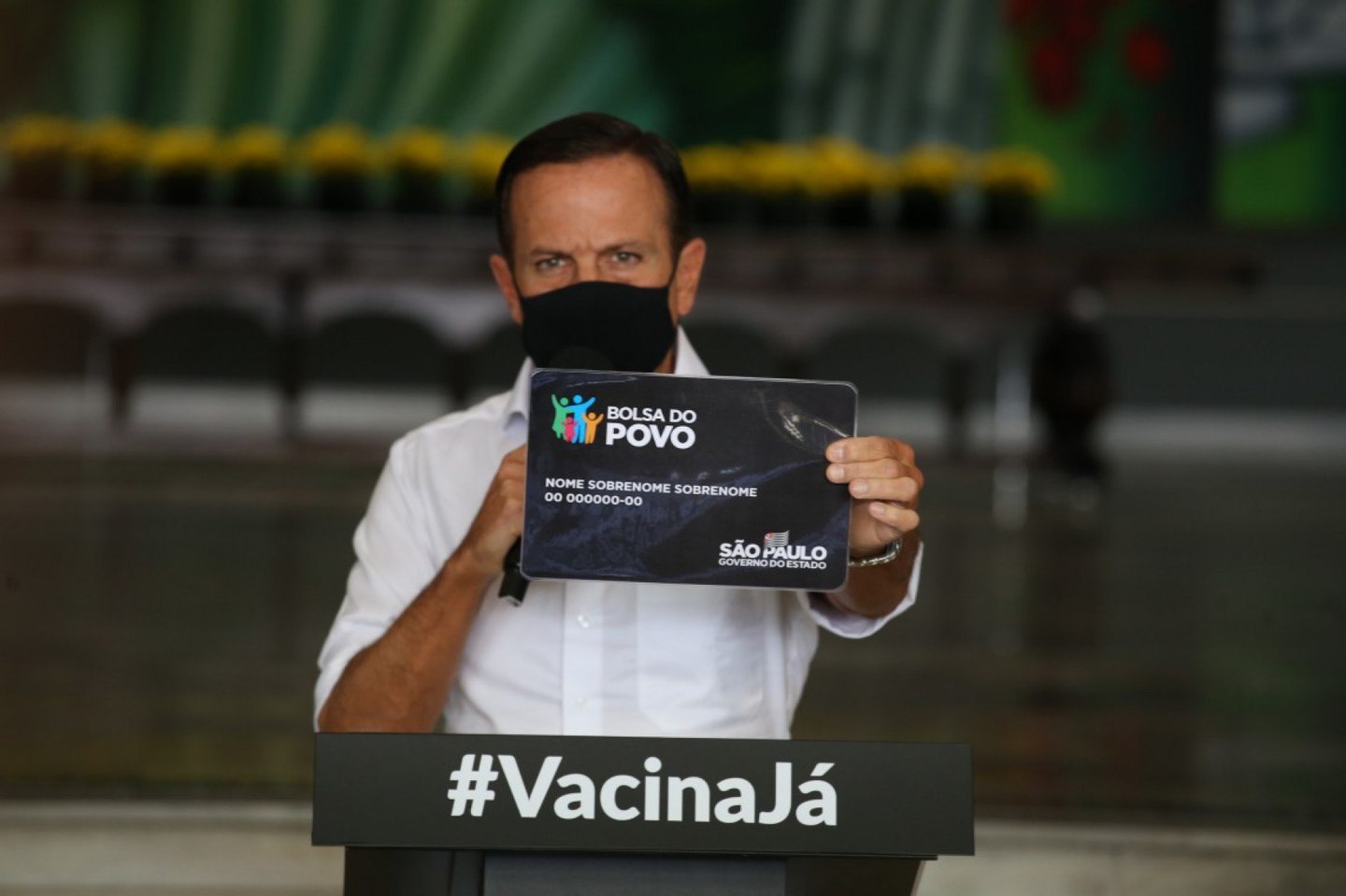João Doria anuncia a criação do Bolsa do Povo em São Paulo