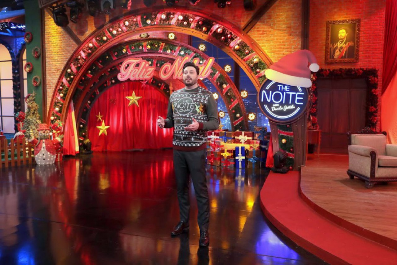 Danilo Gentili comanda o 'The Noite', no SBT