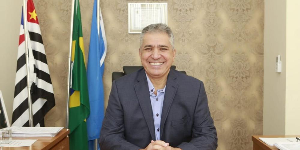 O prefeito de Guarujá, Válter Suman