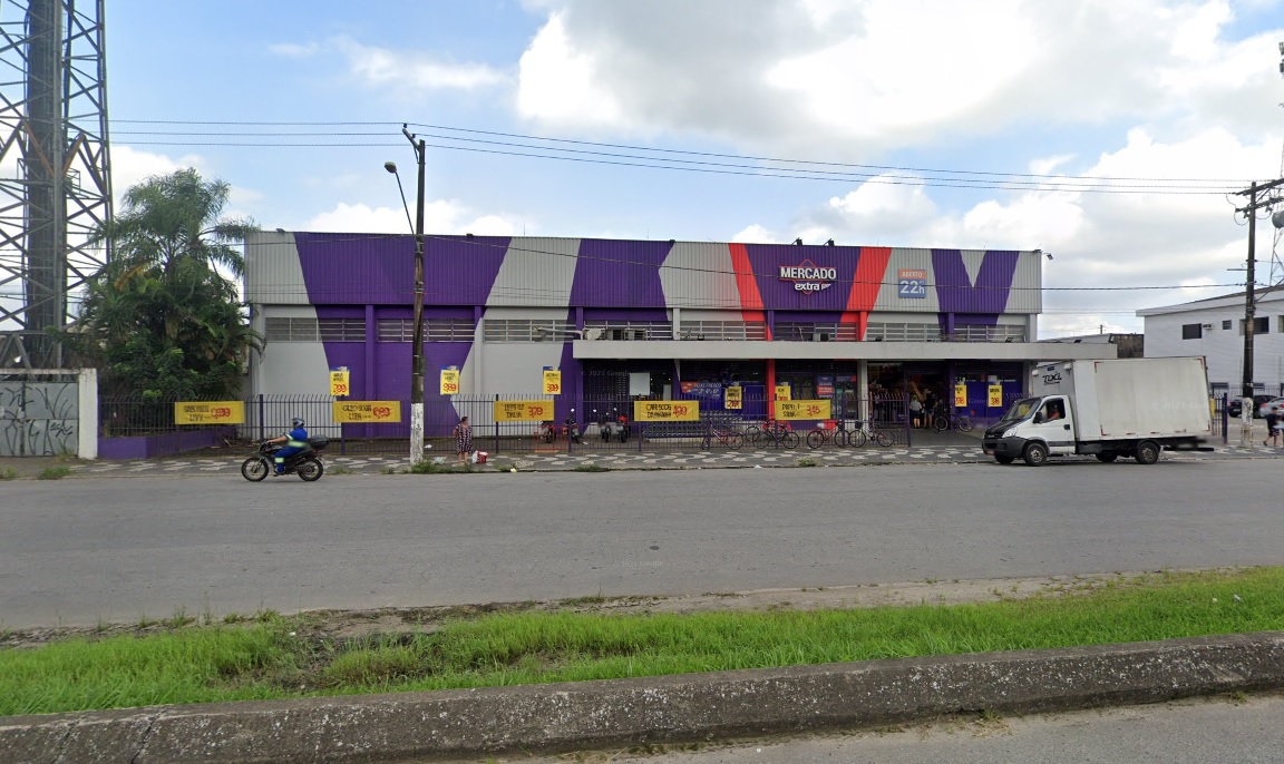 Dupla tentou assaltar o mercado Extra, localizado na Avenida Marginal