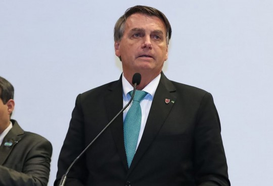 O ex-presidente Jair Bolsonaro