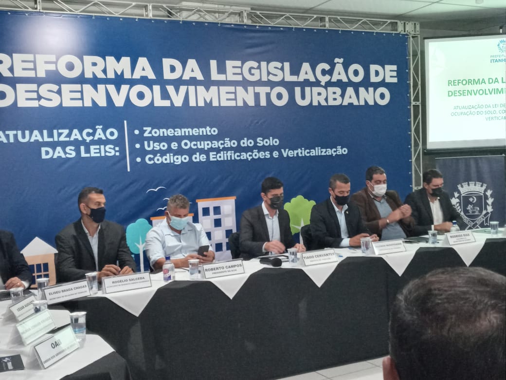 Prefeitura e empresa Geo Brasilis apresentam o início dos trabalhos para atualizar as leis de zoneamento urbano em Itanhaém