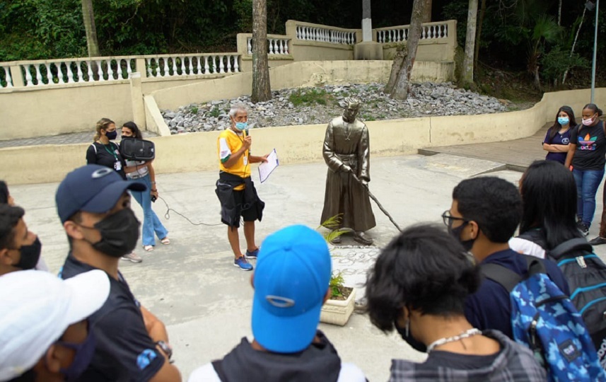 Turismo Pedagógico é aprovado por alunos de São Vicente em seu primeiro tour pela cidade