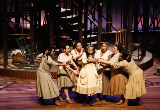 Musical A Cor Púrpura , em cartaz no teatro Sérgio Cardoso