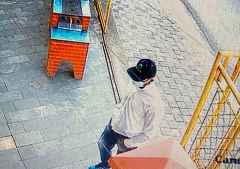 Homem é preso suspeito de ter assaltado um estabelecimento comercial no bairro Vila Nossa Senhora de Fátima, em Mongaguá