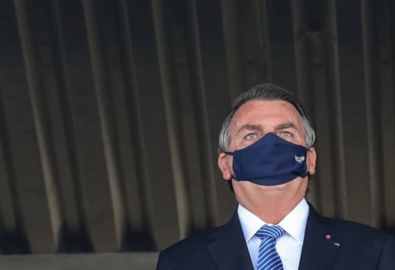 Jair Bolsonaro, na época em que era presidente do Brasil