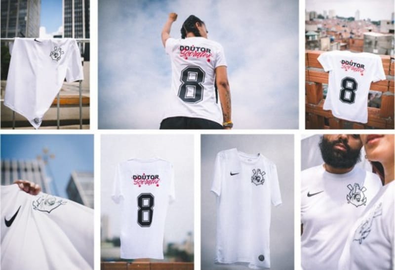 Corinthians lança camisa em homenagem a Sócrates
