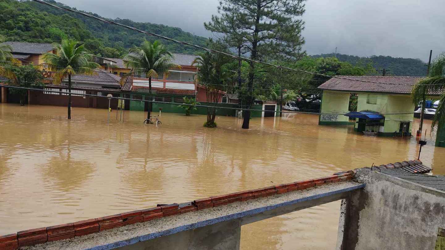 Alagamento em Cubatão (arquivo)