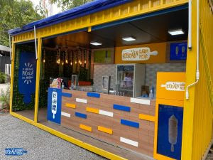 Em Riviera do São Lourenço, a novidade é o modelo inédito de container da Kekala Custom Picolé