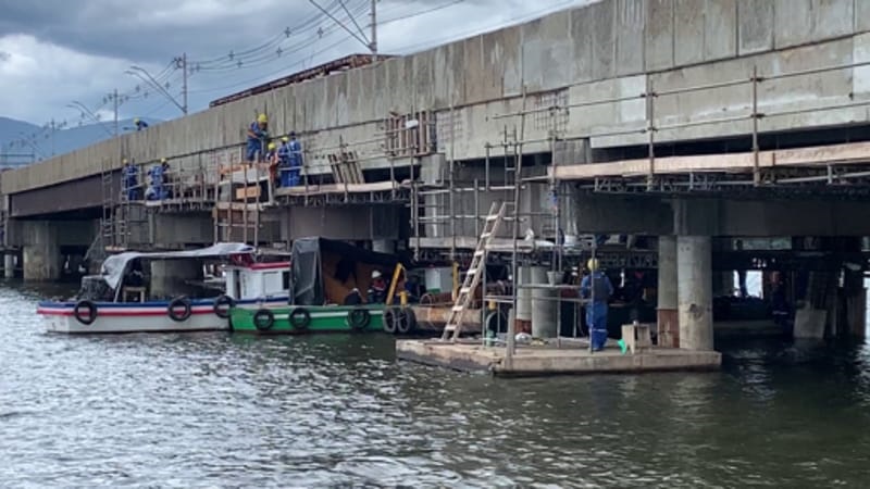 Obra na Ponte dos Barreiros deve ser concluída em julho de 2022 