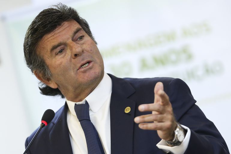 O ministro do Supremo Tribunal Federal, Luiz Fux