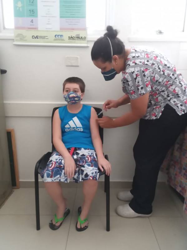 Vacinação contra a Covid-19, público infantil