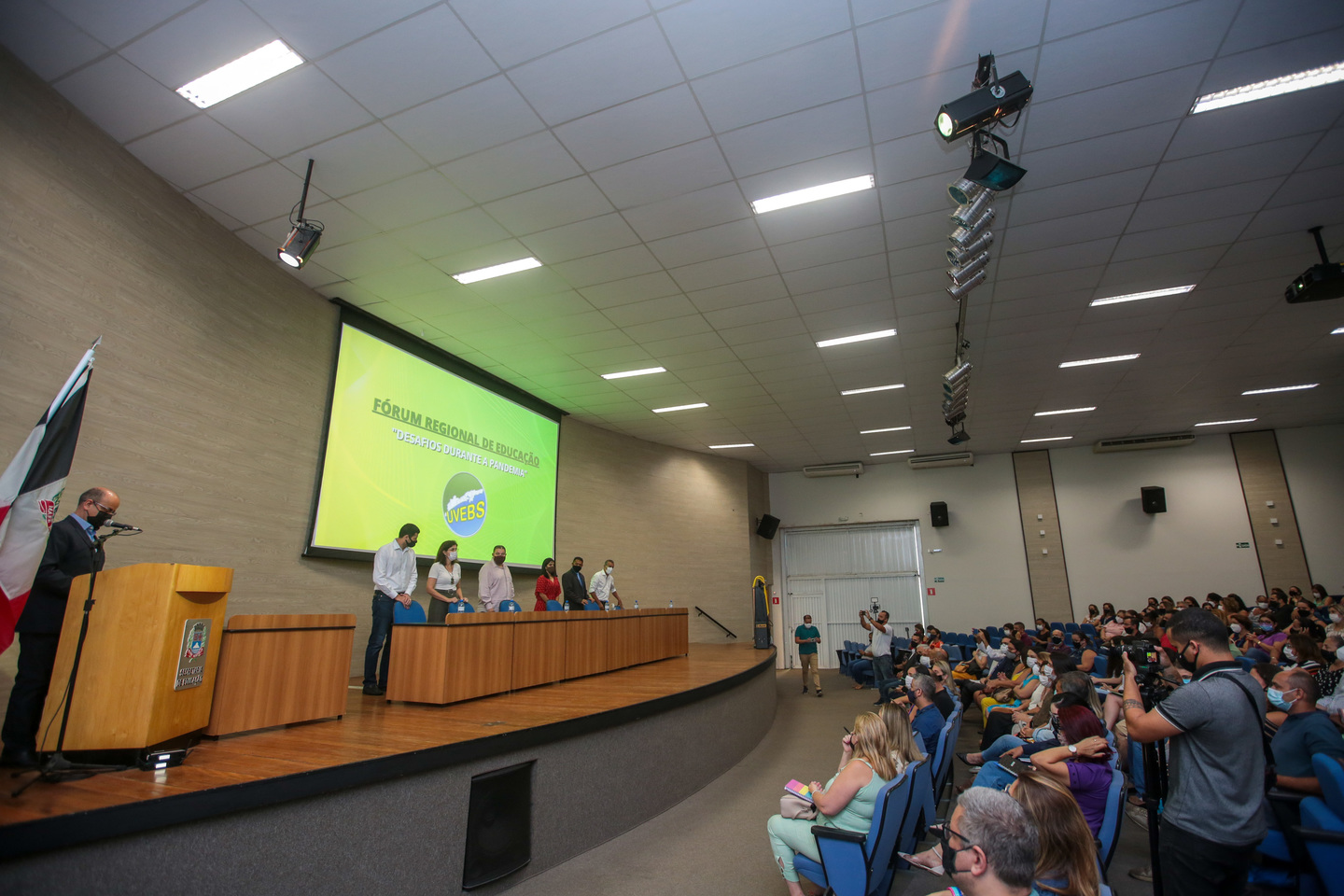 Evento ocorreu nesta quinta-feira (27), no Auditório Jornalista  Roberto Marinho, no Bairro Mirim, em Praia Grande