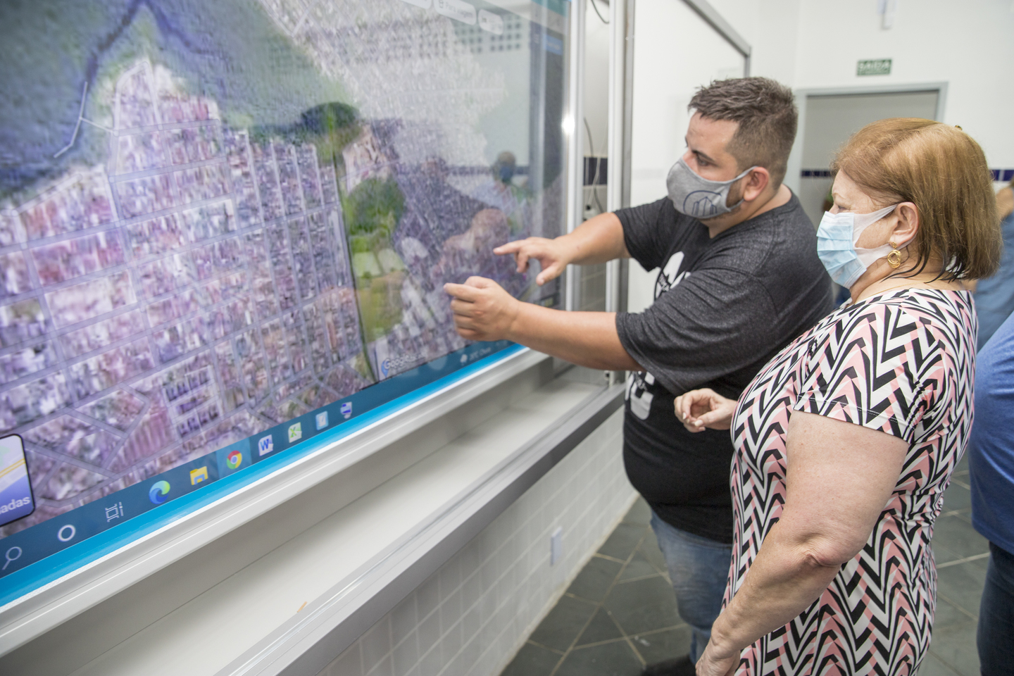 Inauguração da ampliação da E.M. Sebastião Tavares, Praia Grande