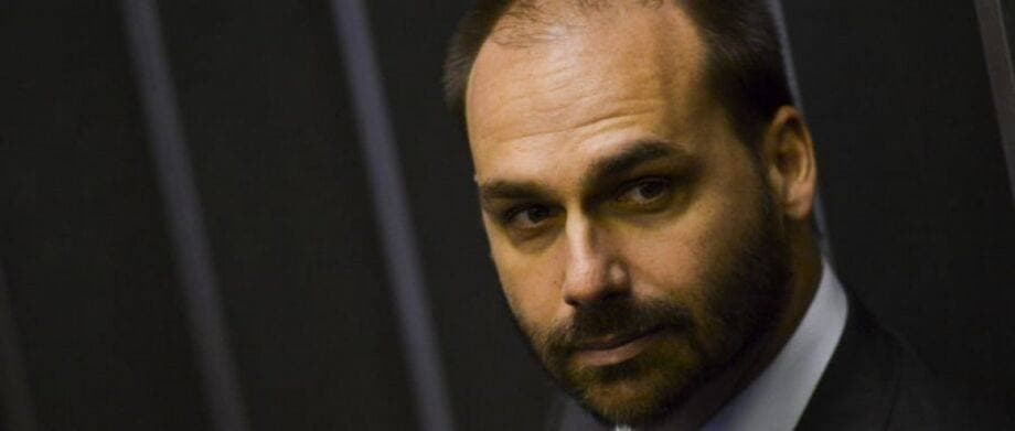 O deputado federal e filho do presidente da República, Eduardo Bolsonaro (PSL-SP)