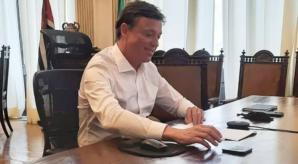 O secretário da Justiça e Cidadania e presidente da Fundação CASA, Fernando José da Costa