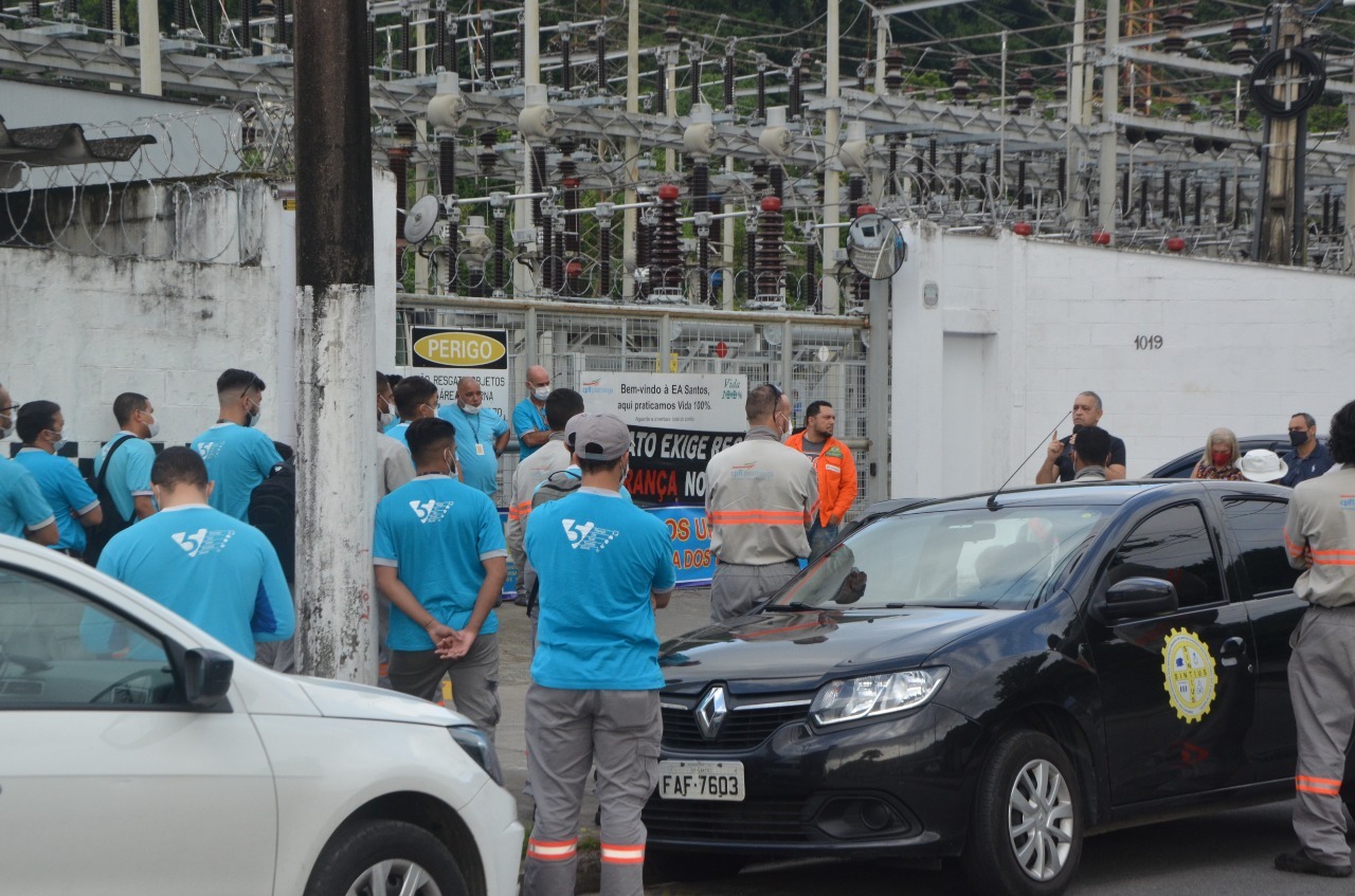 Diretoria do Sintius se mobiliza e exige maior segurança aos trabalhadores da CPFL Piratininga