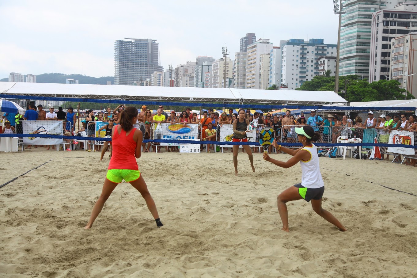 Inscrições prorrogadas até a segunda-feira (25) para o Santos Open de Beach Tennis