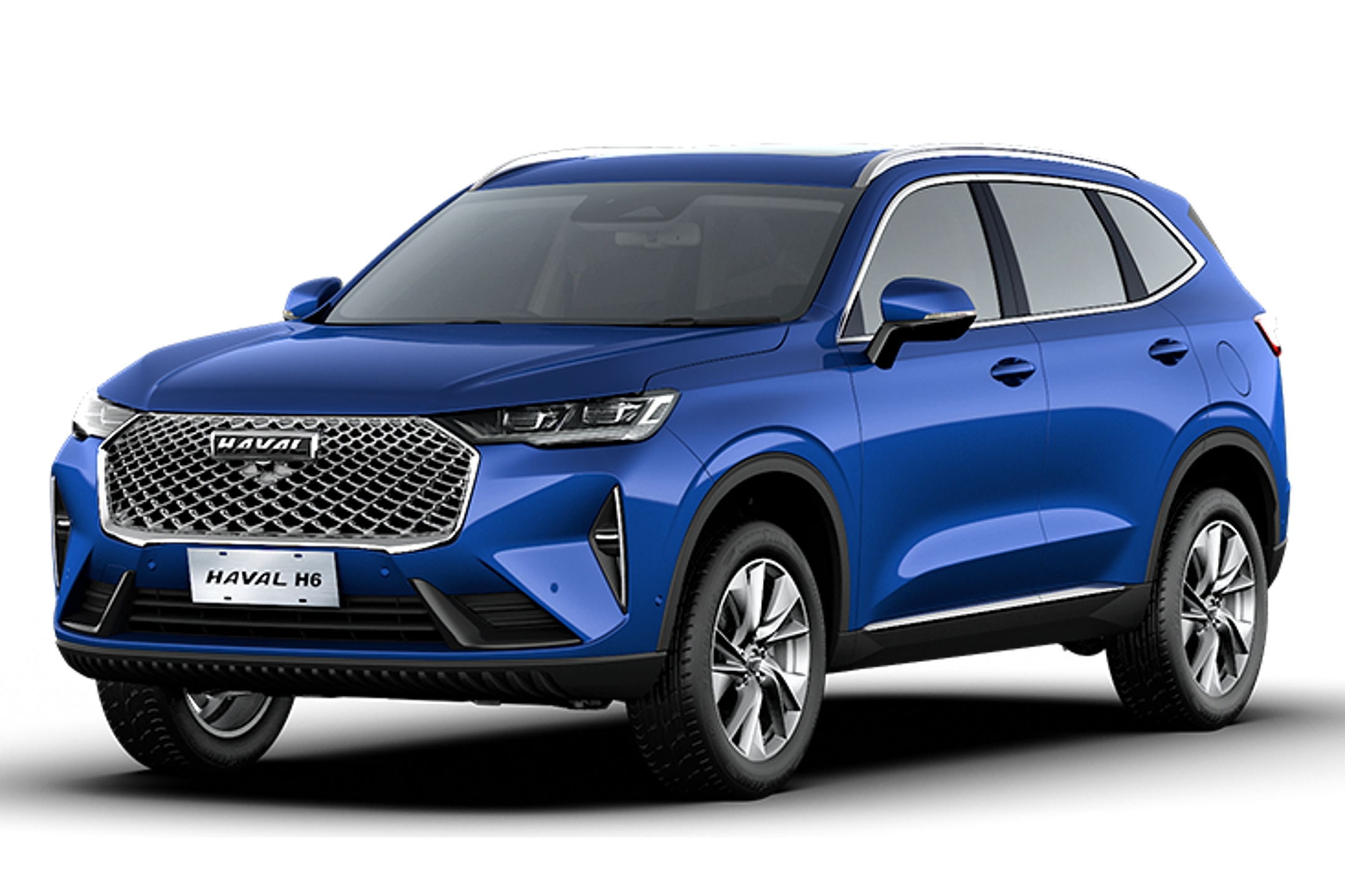 O Haval não híbrido atualmente produzido na China concorre nos mercados globais com o Volkswagen Tiguan e o Toyota RAV4