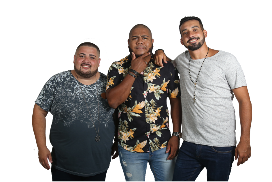 Trio de Ferro, que se apresenta no Brisamar Shopping, no dia 24 de abrilhandler