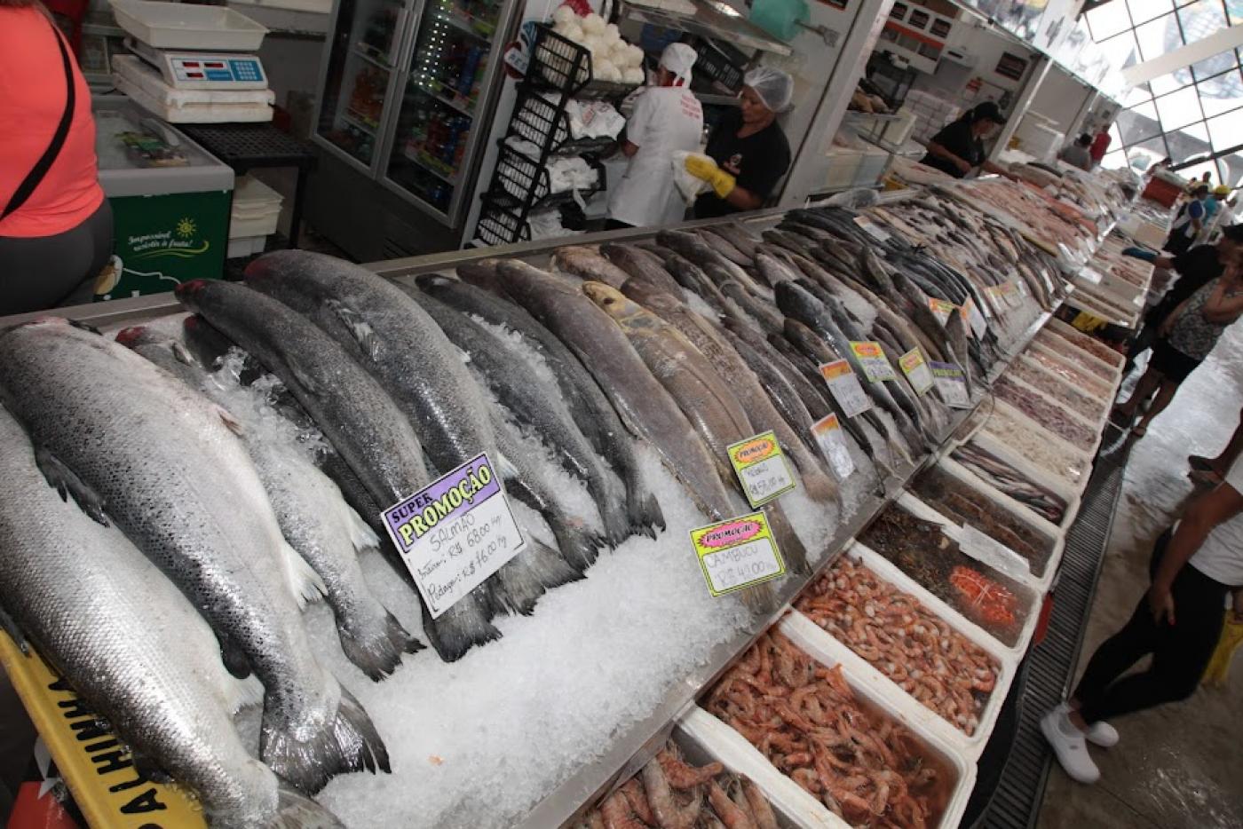 Santos terá 12 pontos para venda de pescados na Sexta-feira Santa