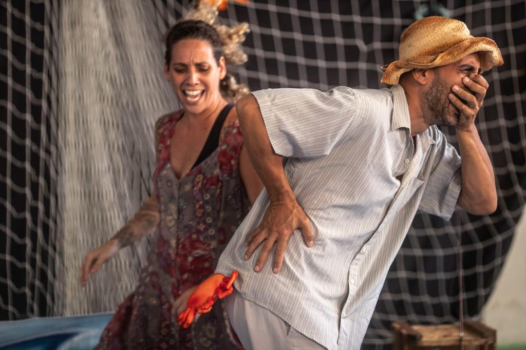 Projeto Pescando Lendas: espetáculo teatral gratuito, em Mongaguá