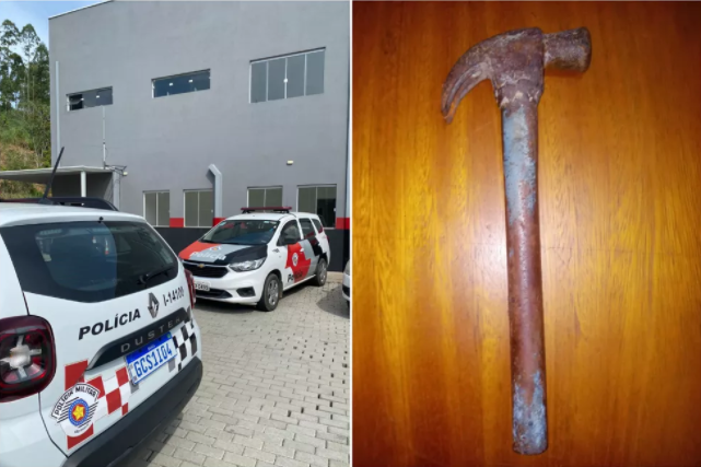 Mulher é agredida com martelo na cabeça pelo marido