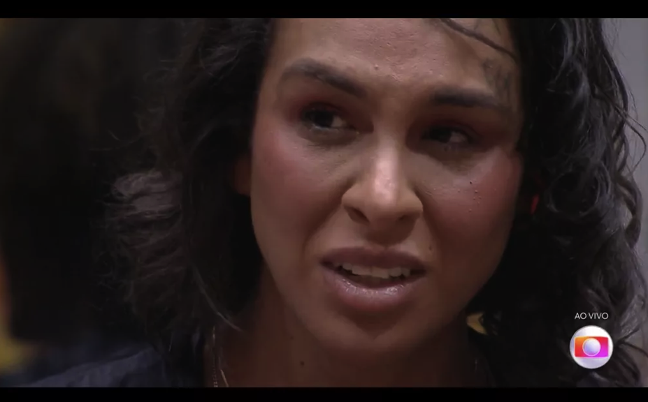 Ela foi eliminada neste domingo, com 77,6% dos votos