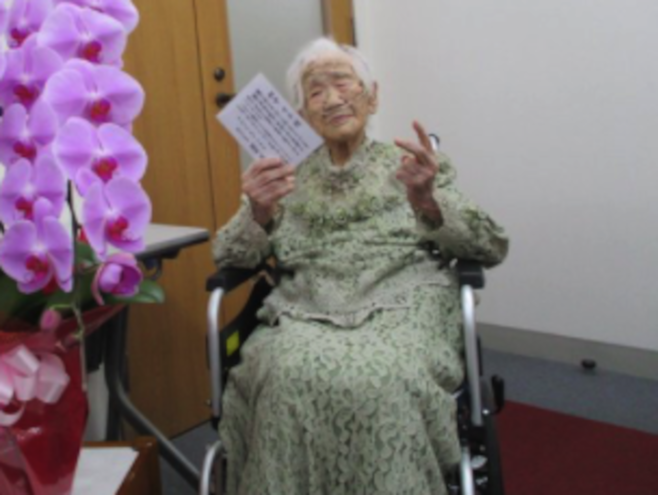 Kane Tanaka morreu no último dia 19