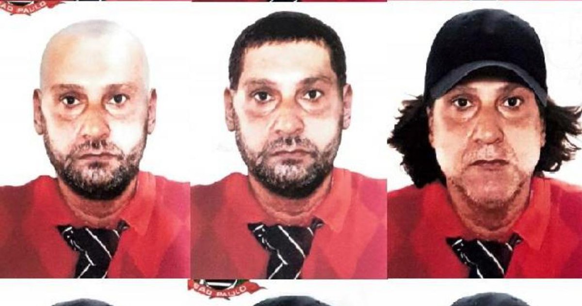 Cupertino usou vários disfarçes e passou por mais de 100 endereços em três países antes de ser preso