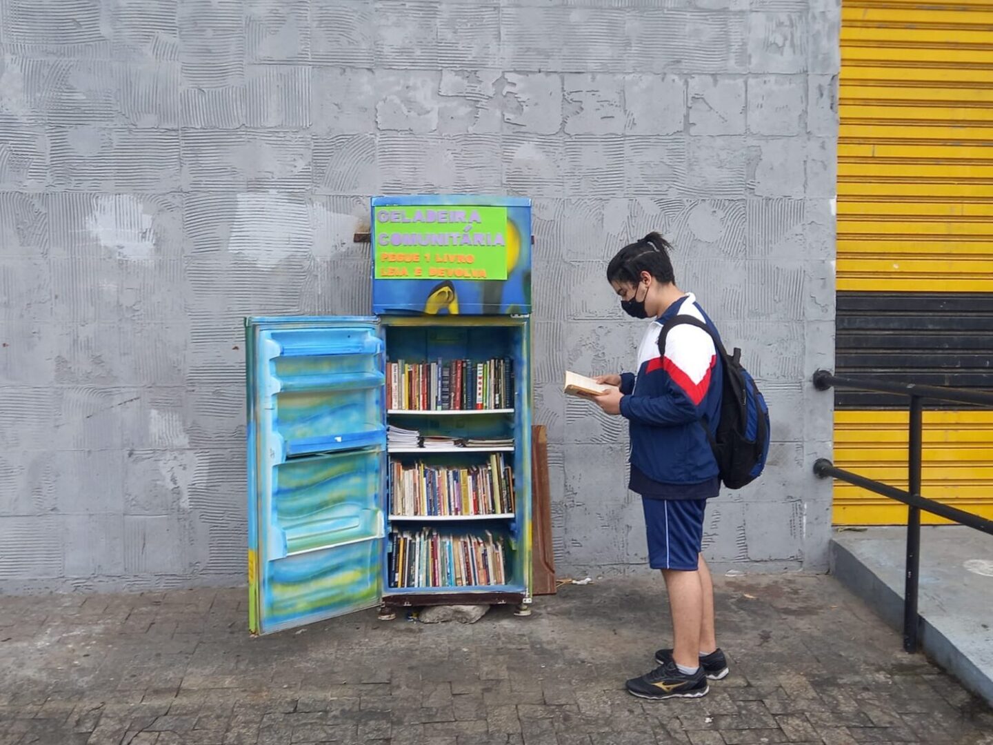 Parque Anilinas recebe 'geladeira literária' a partir da próxima terça-feira (17)