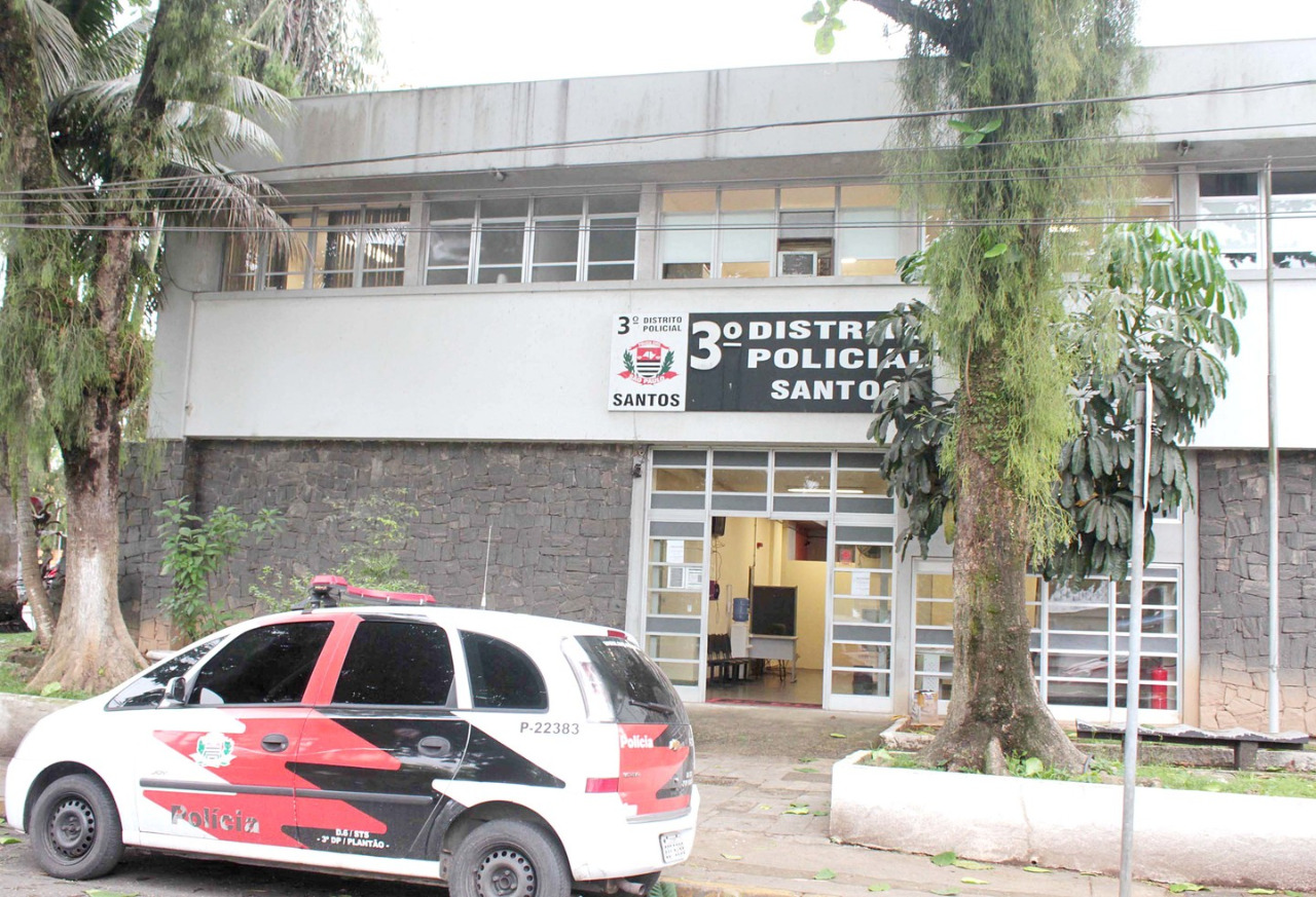 O caso foi registrado no 3&ordm; DP de Santos