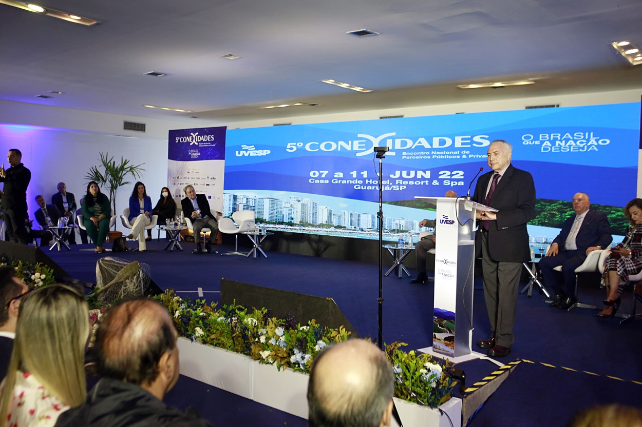 Michel Temer: 'é preciso voltar a harmonia entre os poderes'