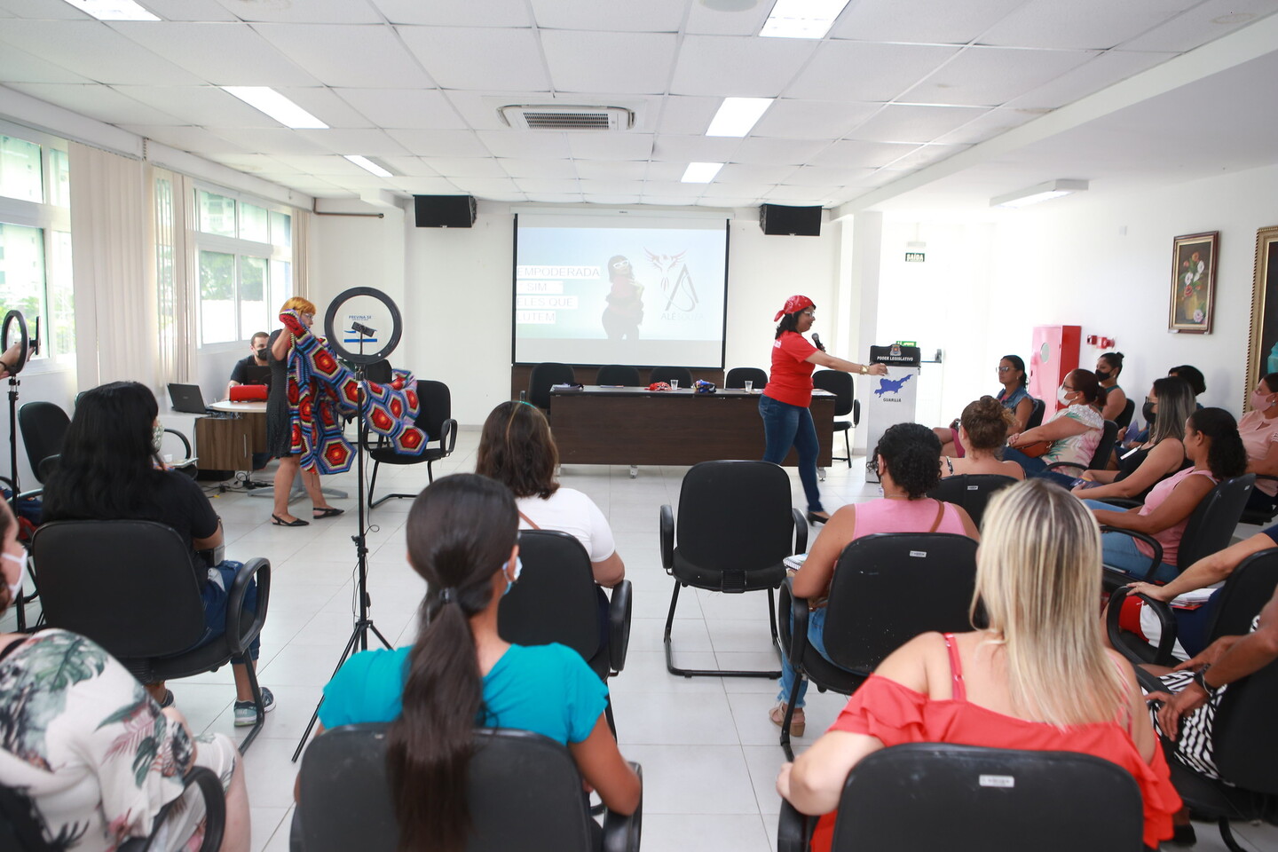 As aulas acontecem na Escola do Legislativo, na Câmara Municipal de Guarujá