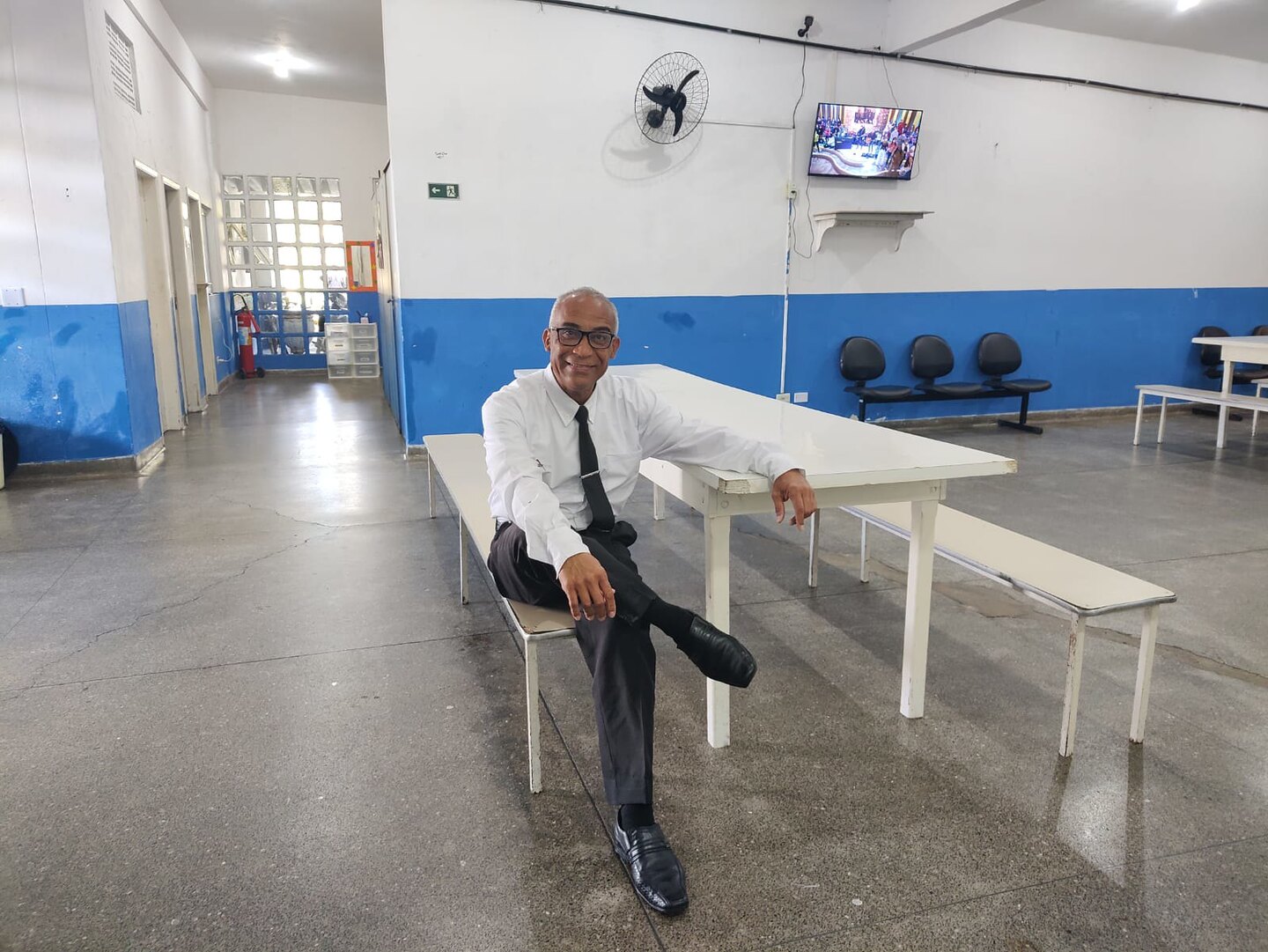 Ângelo, que chegou a morar nas ruas, irá trabalhar como motorista rodoviário