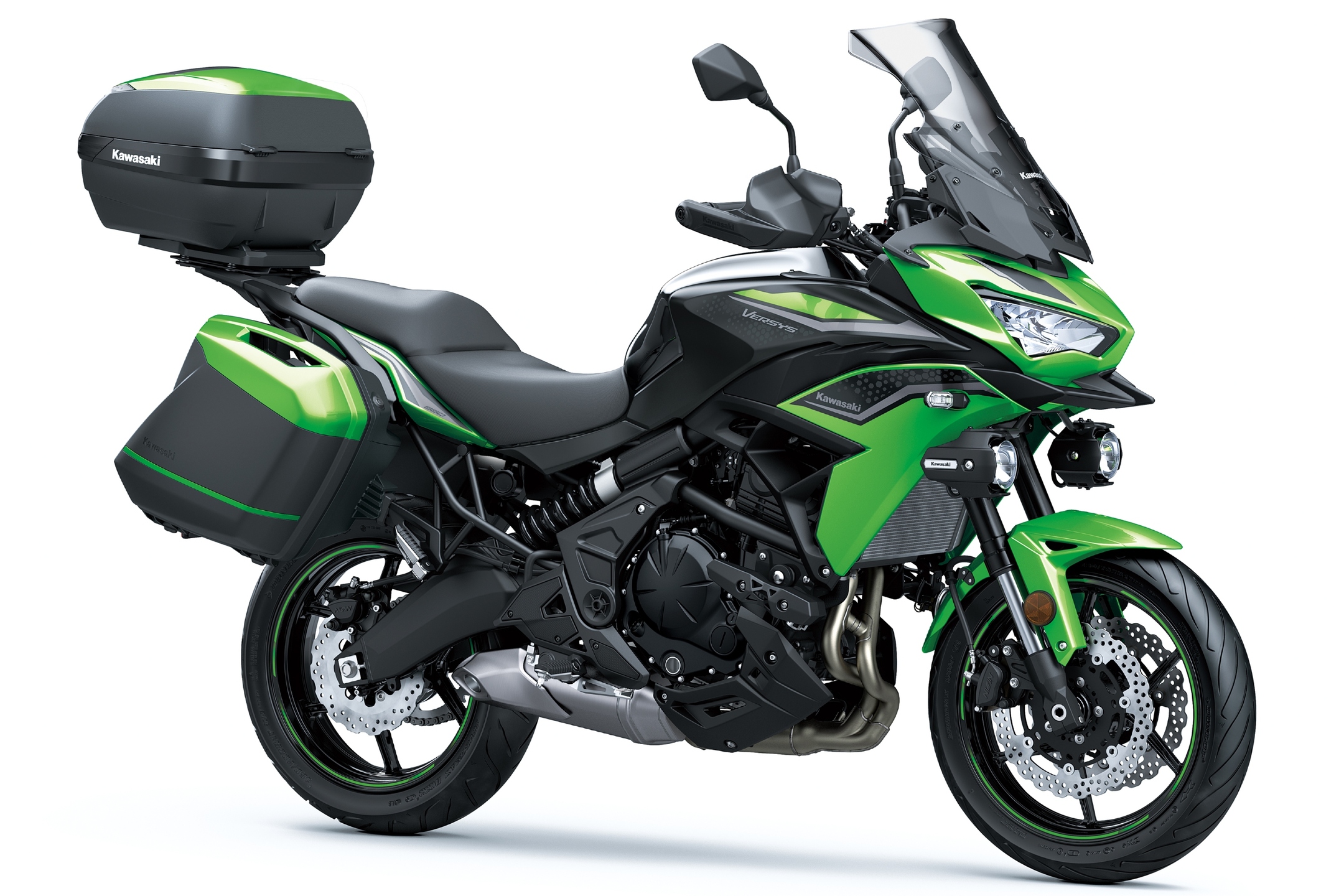 A Versys 650 ganhou melhorias voltadas especialmente ao conforto na hora da pilotagem