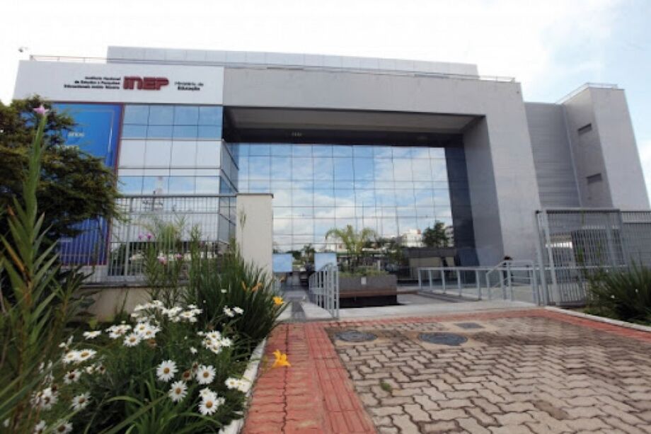 Fachada da sede do Inep