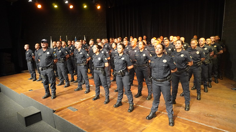 Formatura de GCMs de Cubatão e Mairiporã