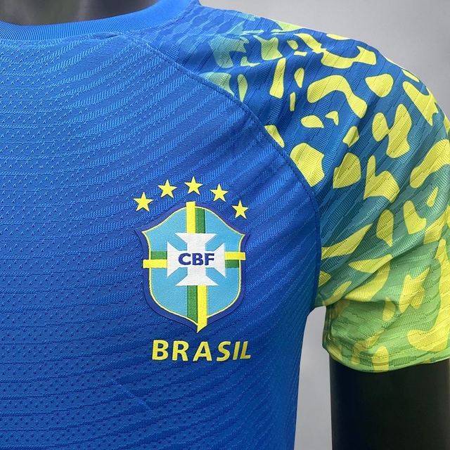 Camisa azul da seleção brasileira