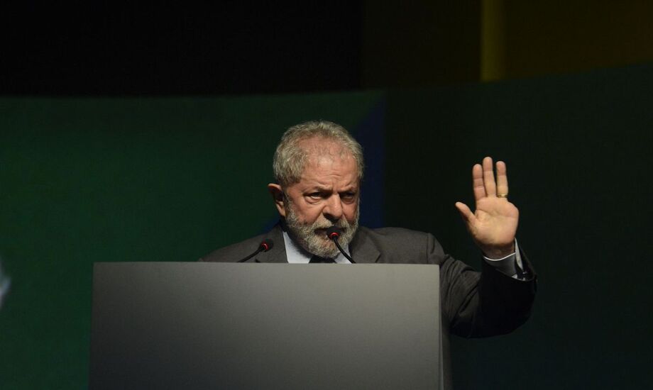 O presidenciável Luiz Inácio Lula da Silva
